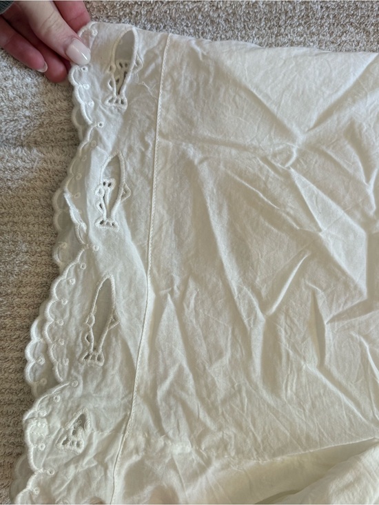 Dairy Boy Pants - Women's White Cotton Eyelet Slip - Classic Undergarment